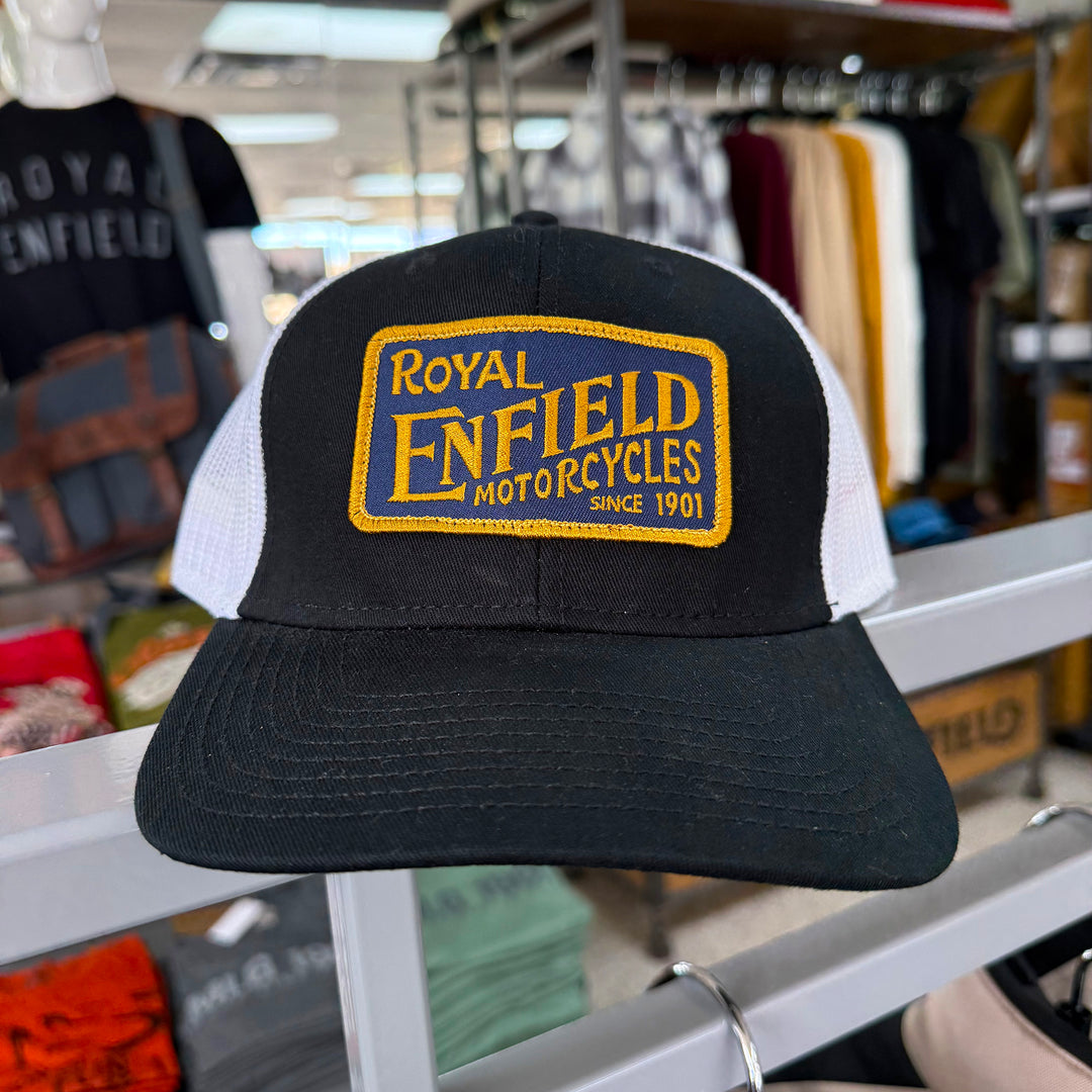 Hat: Royal Enfield The Townsend (Black & White)