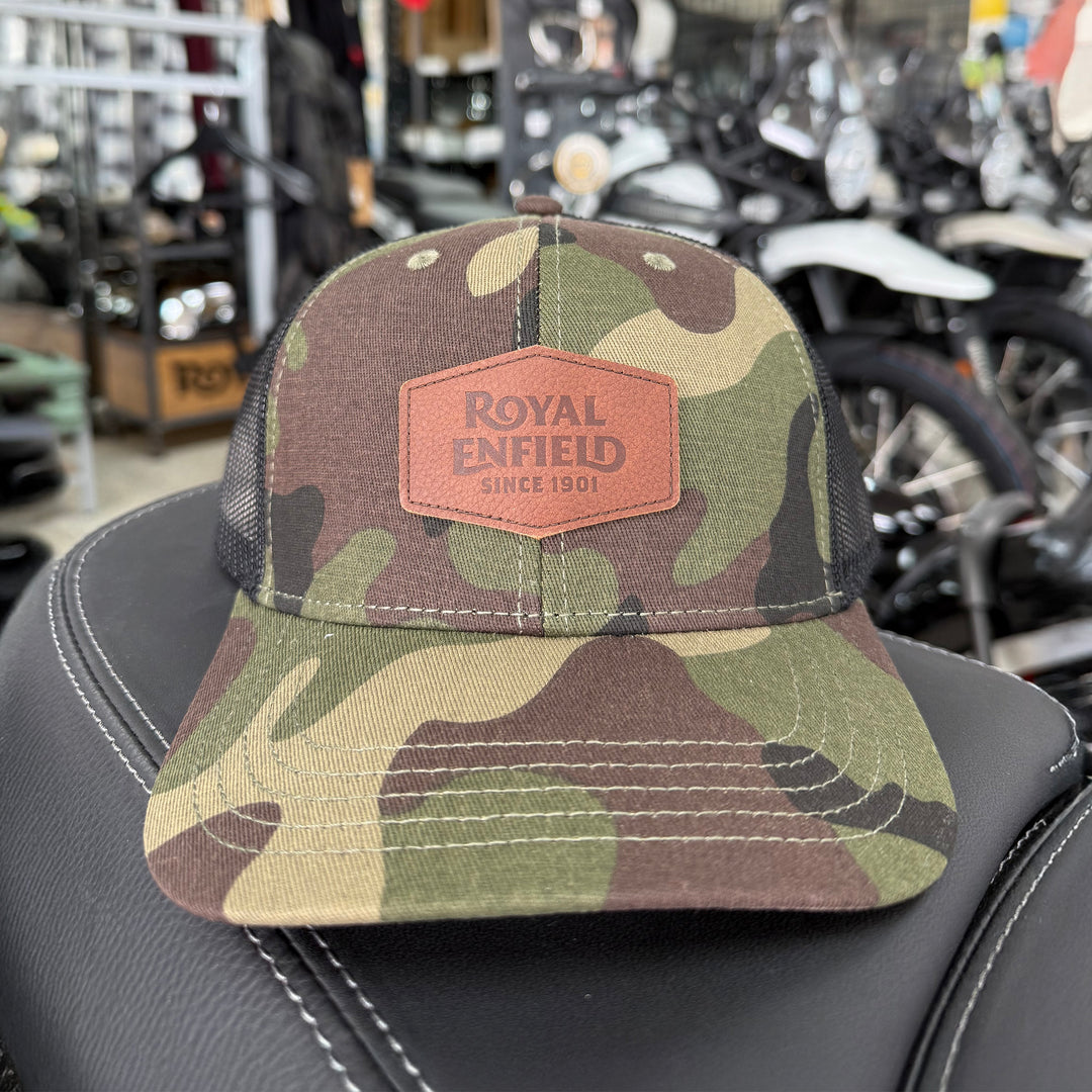 Hat: Royal Enfield The Townsend (Camo & Black)