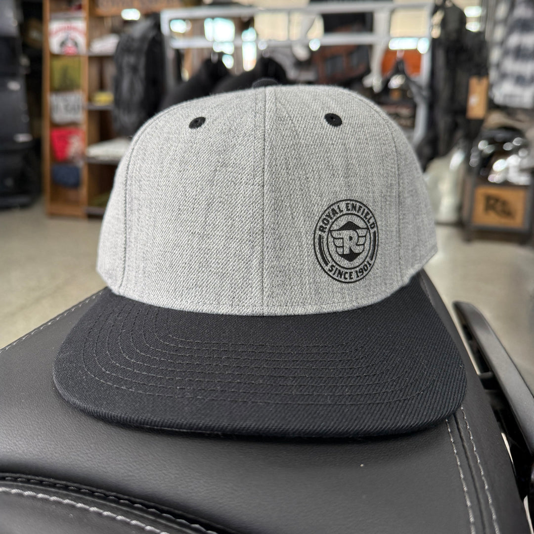 Hat: Royal Enfield The Dexter (Gray & Black)
