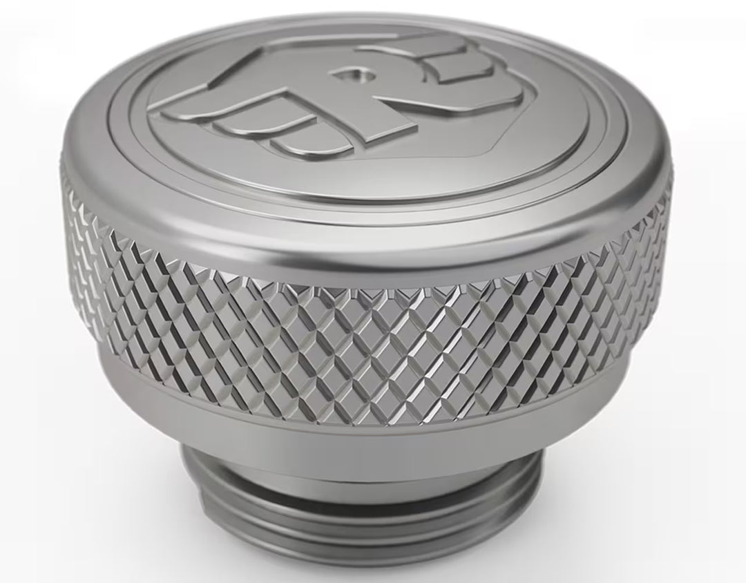 Royal Enfield Oil Filler Cap, Machined (Silver) 1990236