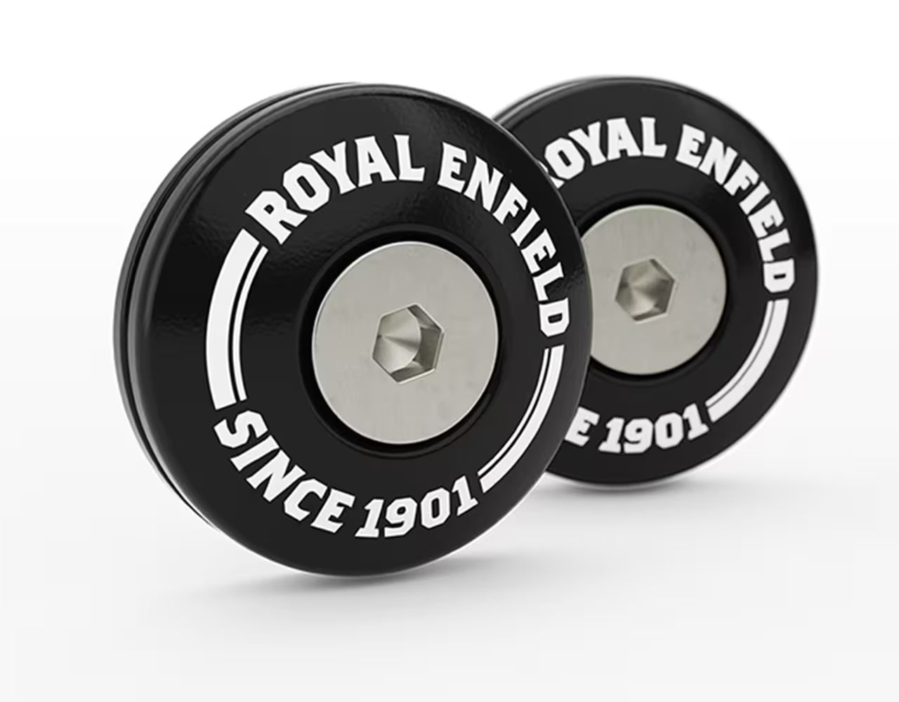 Royal Enfield Bar End Finishers (Black) 1990441