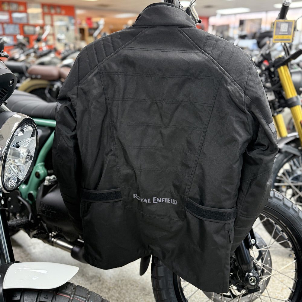 Jacket: Alpinestars Royal Enfield Gravity Drystar Riding Jacket (Black)