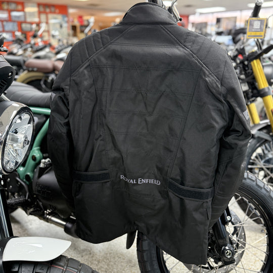 Jacket: Alpinestars Royal Enfield Gravity Drystar Riding Jacket (Black)