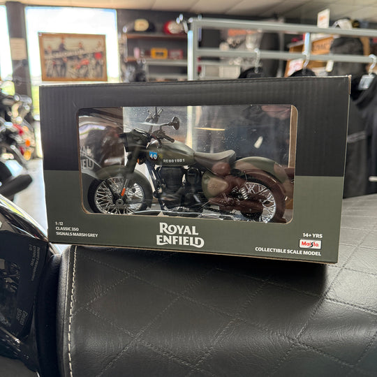 Model: 1:12 Scale Royal Enfield JA1 Motorcycle