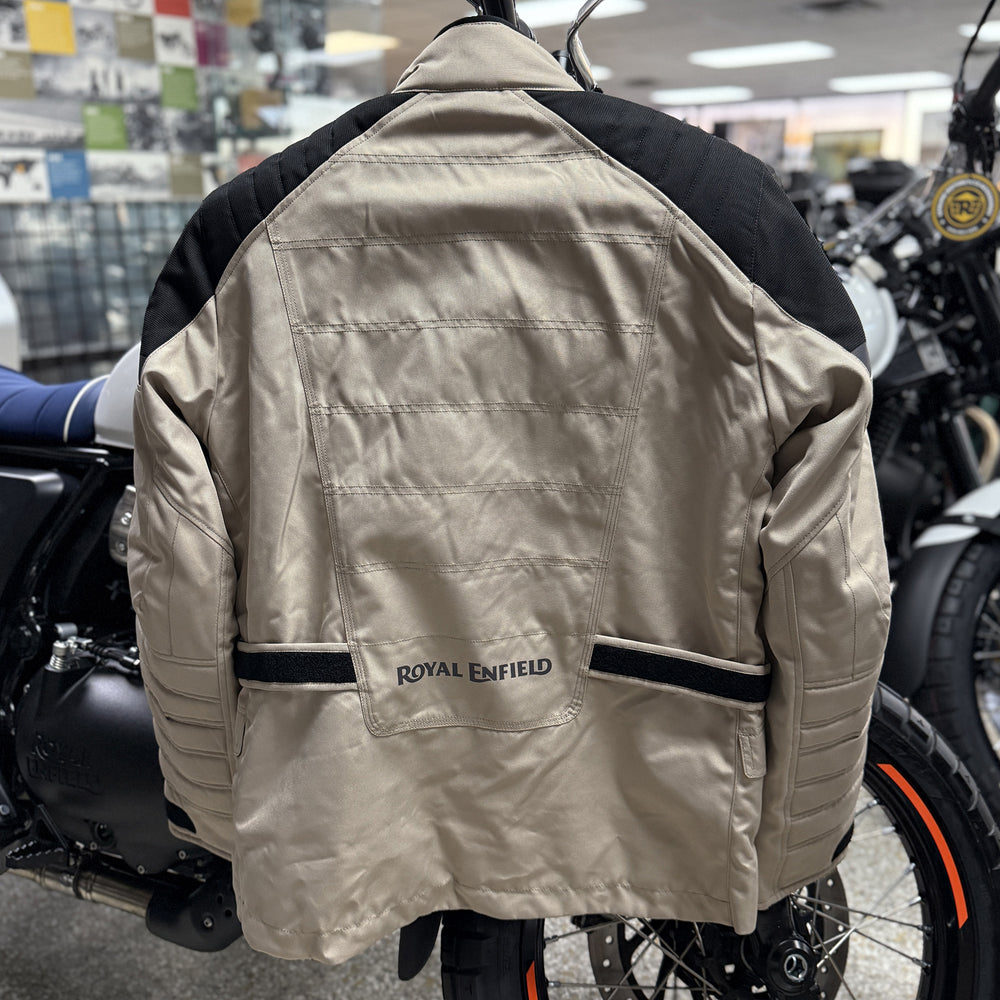 Jacket: Alpinestars Royal Enfield Gravity Drystar Riding Jacket (Khaki)