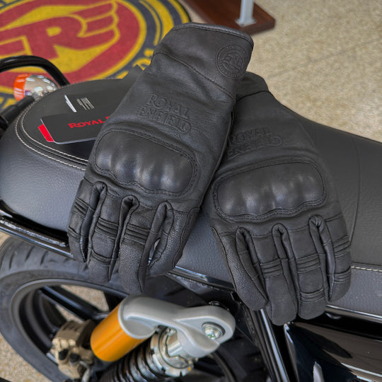 Gloves: Royal Enfield Stout Gloves Motorcycle Gloves