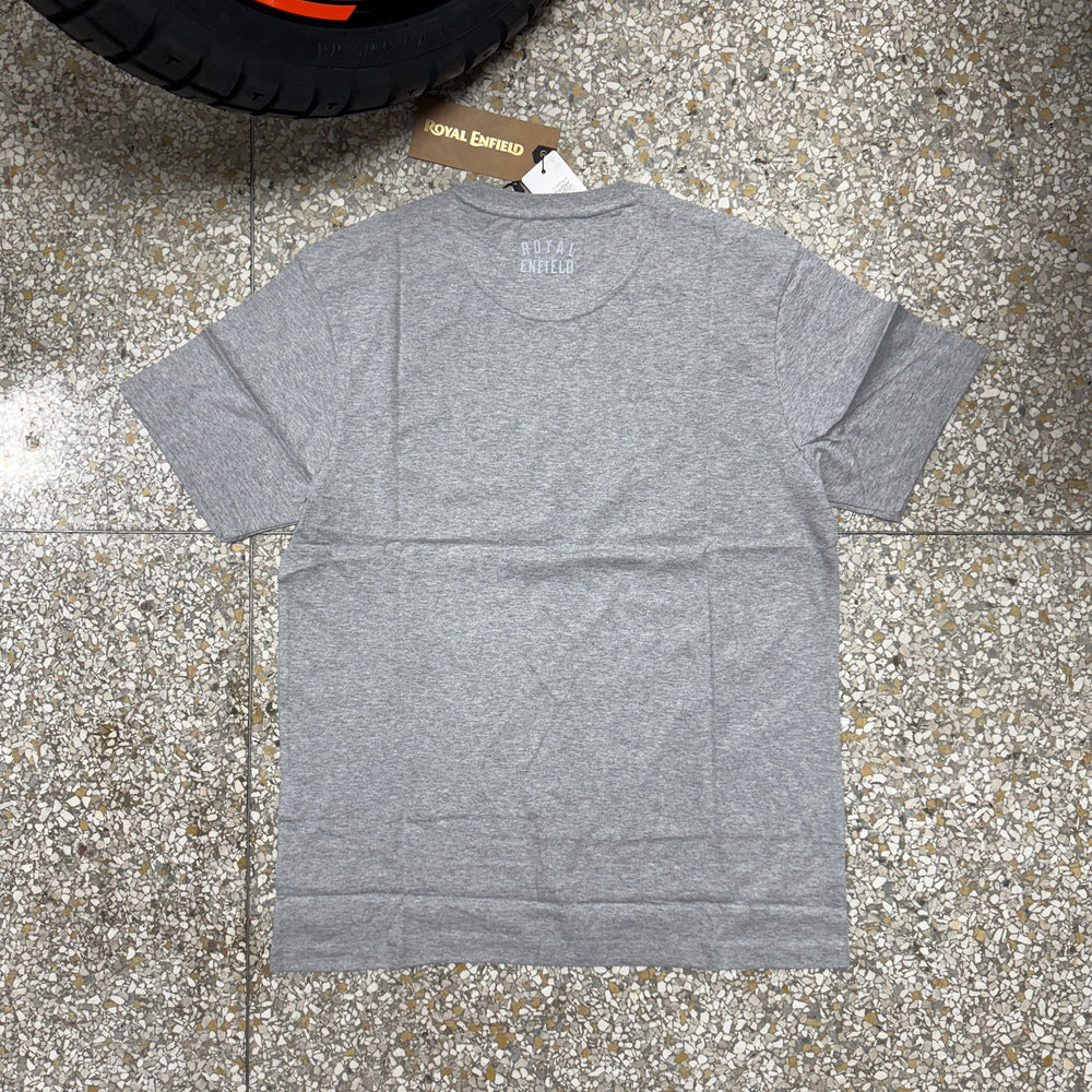 T-Shirt: Made Like a Gun (grey melange)