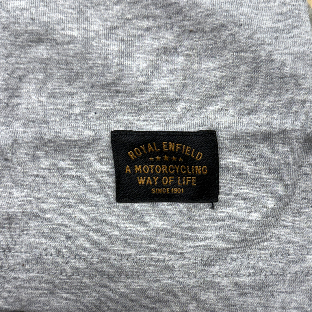 T-Shirt: Made Like a Gun (grey melange)