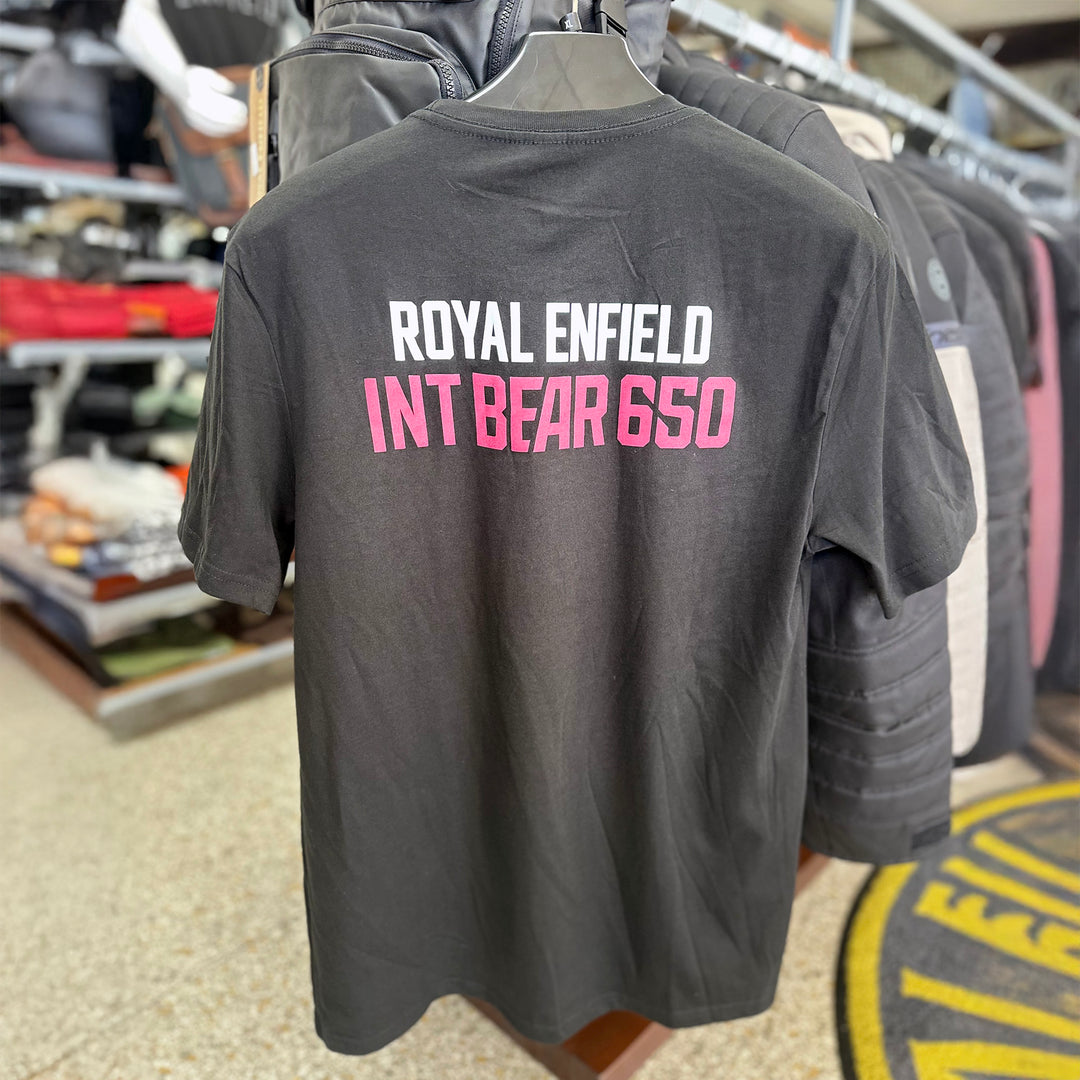 T-Shirt: Royal Enfield INT Bear 650 (black)