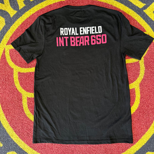 T-Shirt: Royal Enfield INT Bear 650 (black)