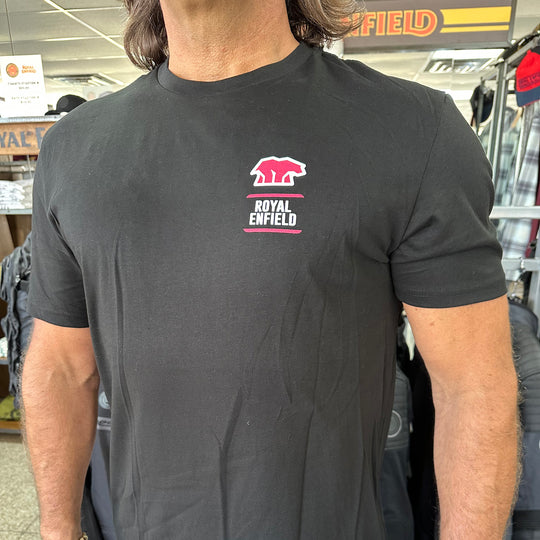 T-Shirt: Royal Enfield INT Bear 650 (black)