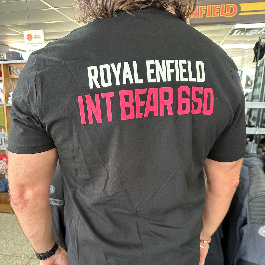 T-Shirt: Royal Enfield INT Bear 650 (black)