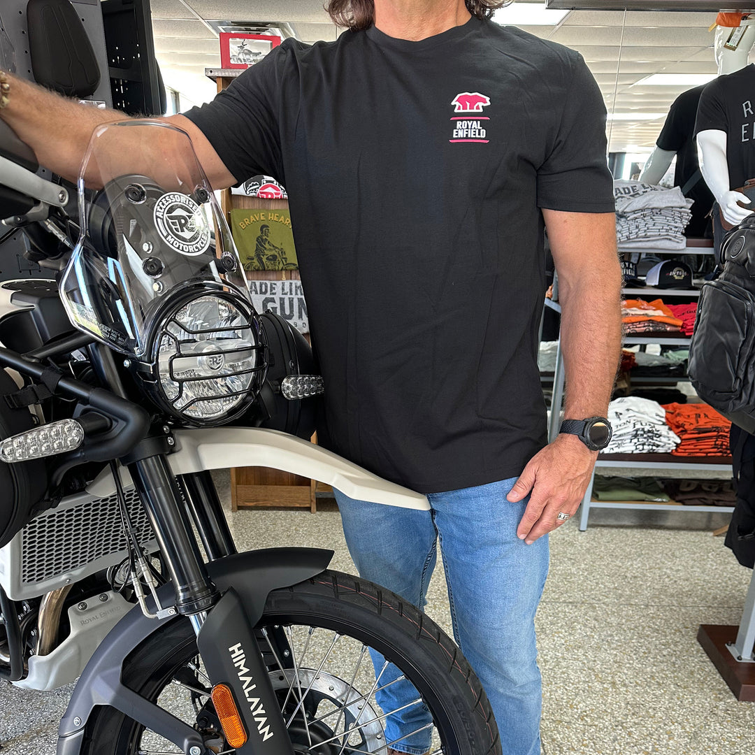 T-Shirt: Royal Enfield INT Bear 650 (black)