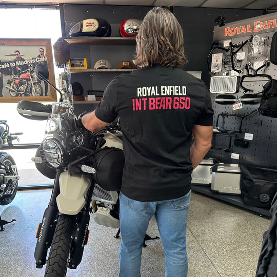 T-Shirt: Royal Enfield INT Bear 650 (black)