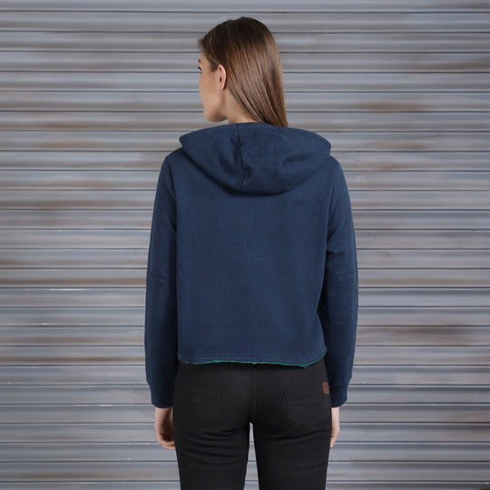 Long Sleeve: Women's Around the World Hoody (navy)