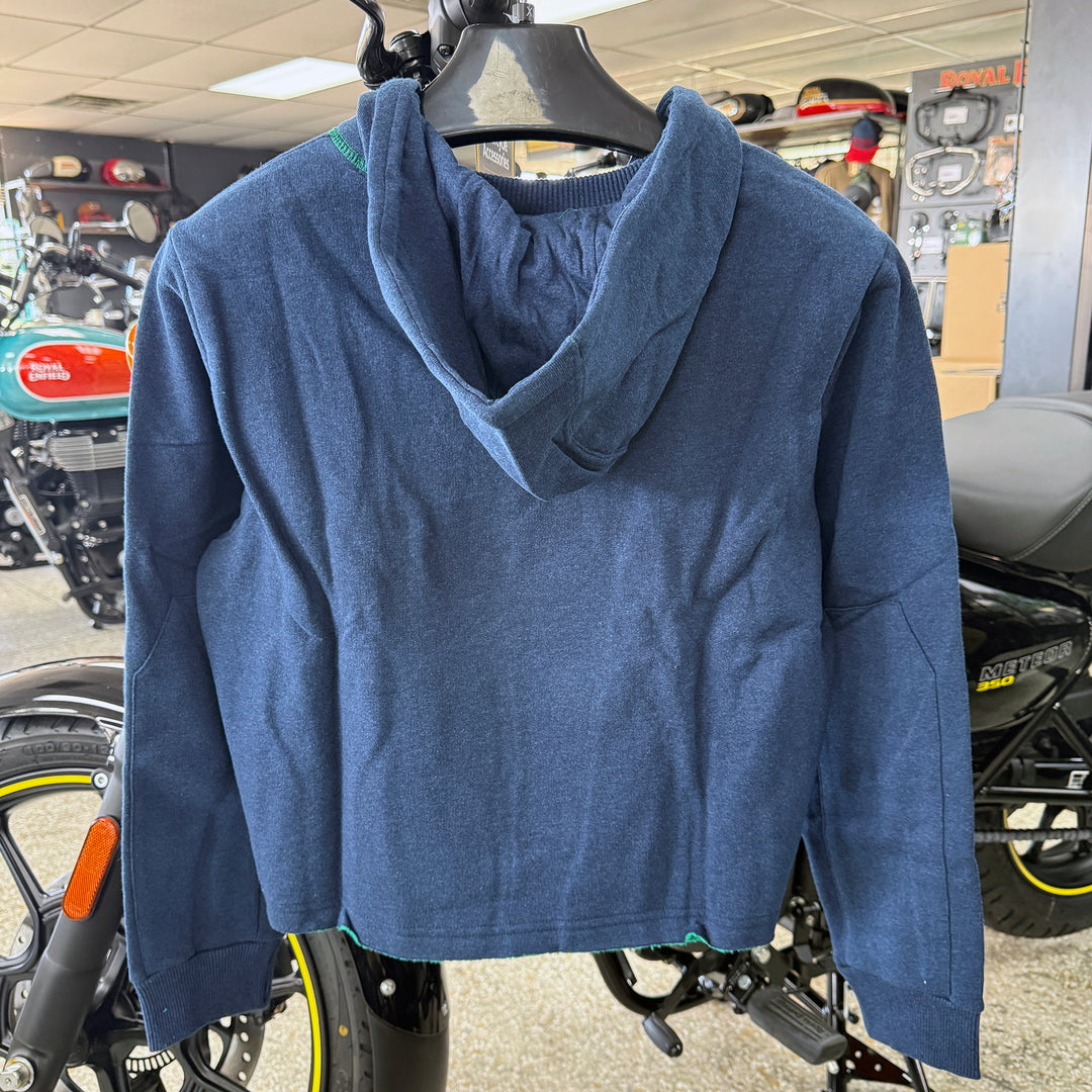 Long Sleeve: Women's Around the World Hoody (navy)