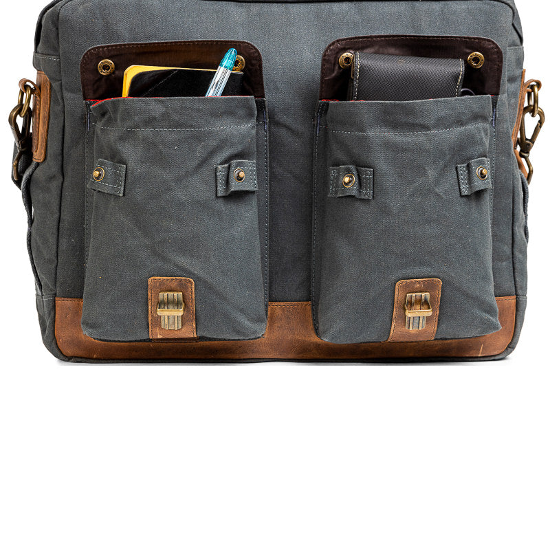 Bag: Classic Messenger Bag (gray)