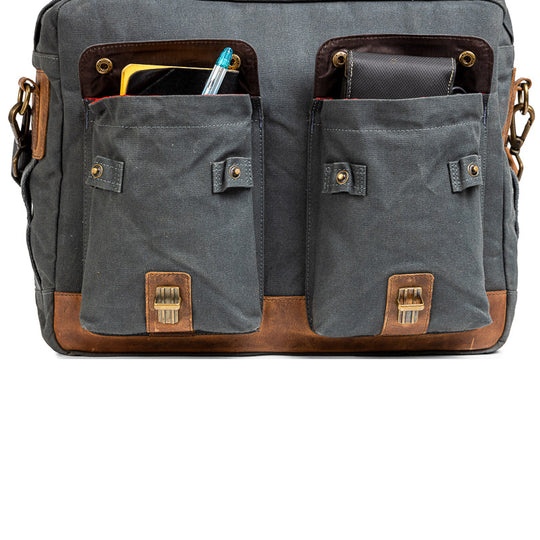 Bag: Classic Messenger Bag (gray)