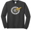 Long Sleeve: Men's Custom Motorcycles FS (gray)