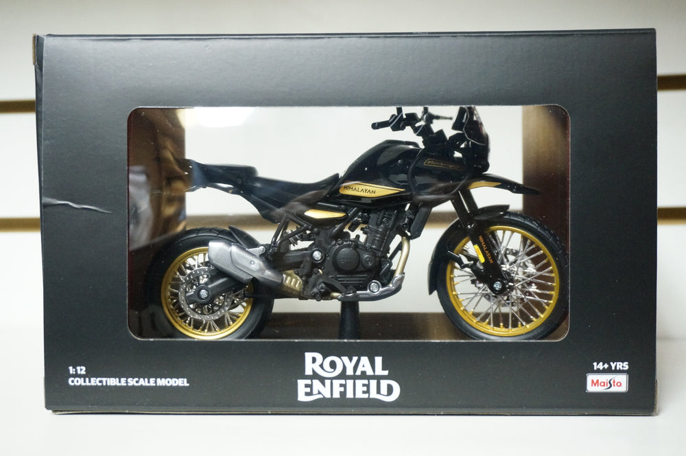 Royal Enfield Himalayan 450 1:12 Model (Hanle Black)