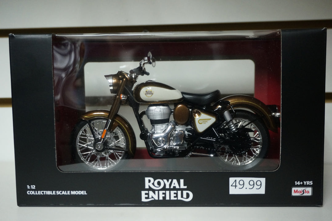 Royal Enfield Classic 350 1:12 Model (Medallion Bronze) DSC1056