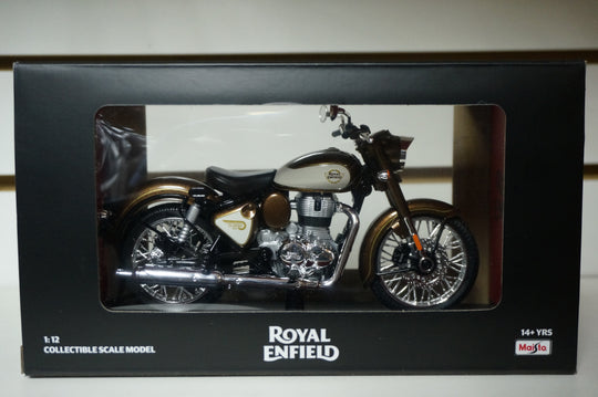 Royal Enfield Classic 350 1:12 Model (Medallion Bronze)