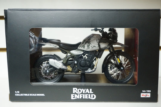 Royal Enfield Himalayan 450 1:12 Model (Kamet White)