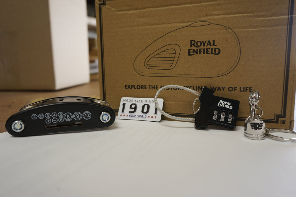 Royal Enfield Welcome Kit (Fuel Tank)