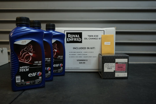 Royal Enfield Oil Change Kit For 650 Motorcycles