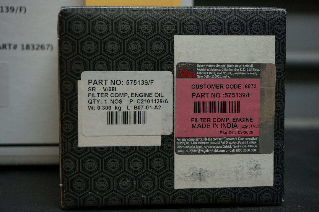 Royal Enfield Oil Change Kit For 650 Motorcycles