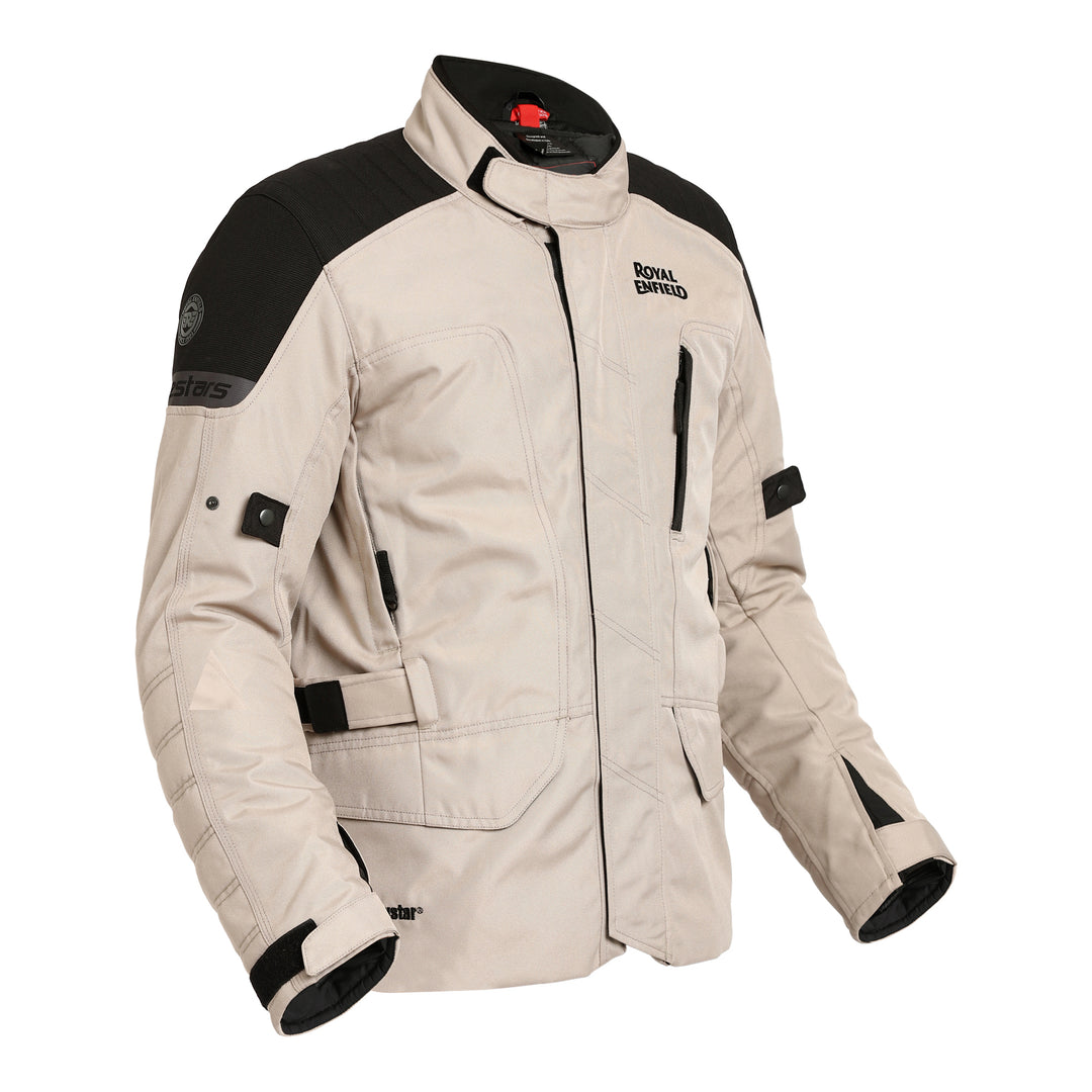 Jacket: Alpinestars Royal Enfield Gravity Drystar Riding Jacket (Khaki)