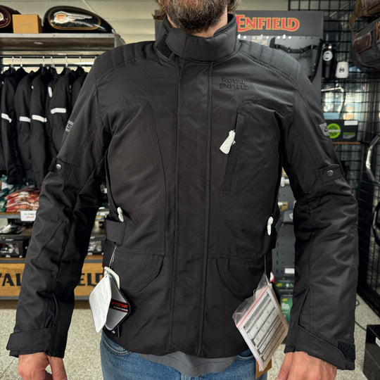 Jacket: Alpinestars Royal Enfield Gravity Drystar Riding Jacket (Black)