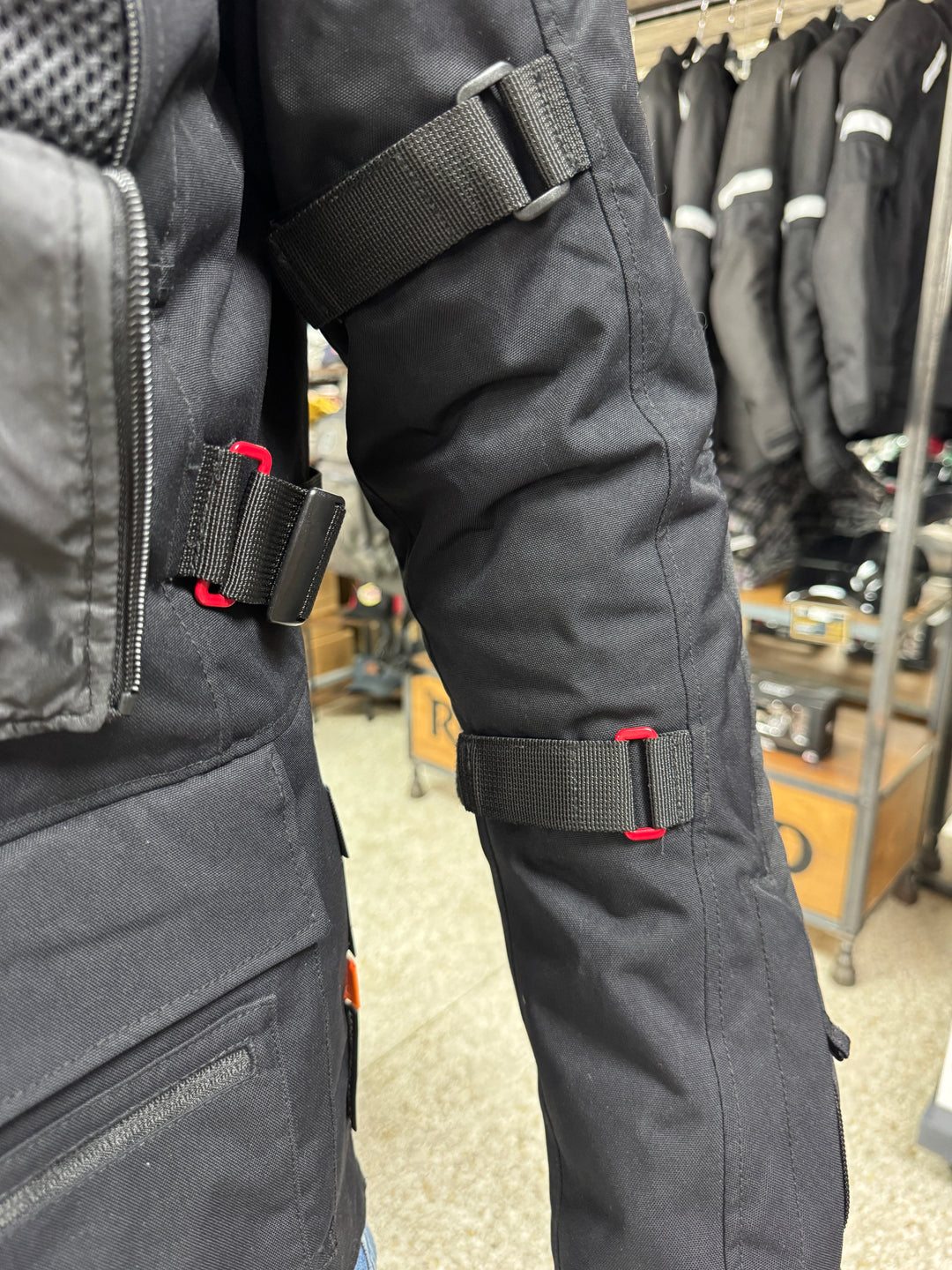Jacket: Nirvik Riding Jacket (Black) Fitting options 2
