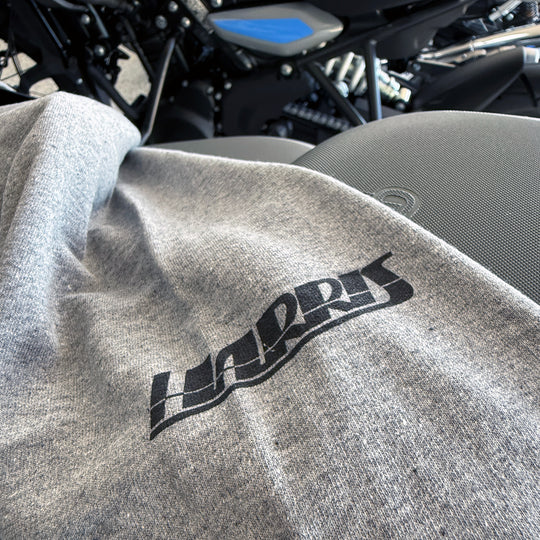 Long Sleeve: Men's Moto Anatomy Terry Crew (graphite)