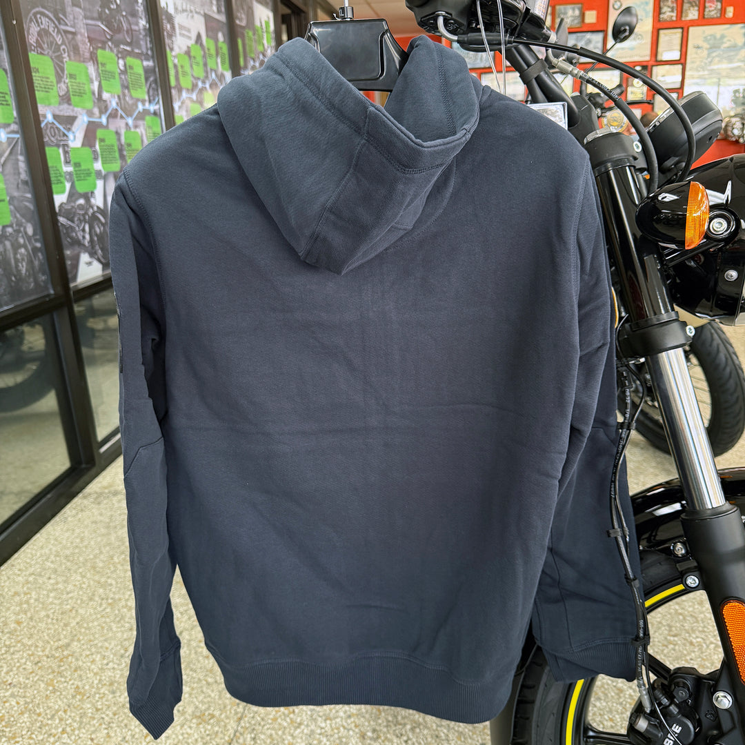 Long Sleeve: Women's Motorcross Hooded Sweater (navy)