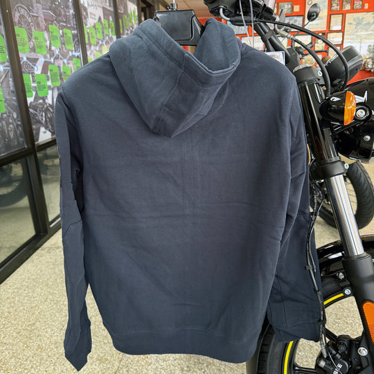 Long Sleeve: Women's Motorcross Hooded Sweater (navy)