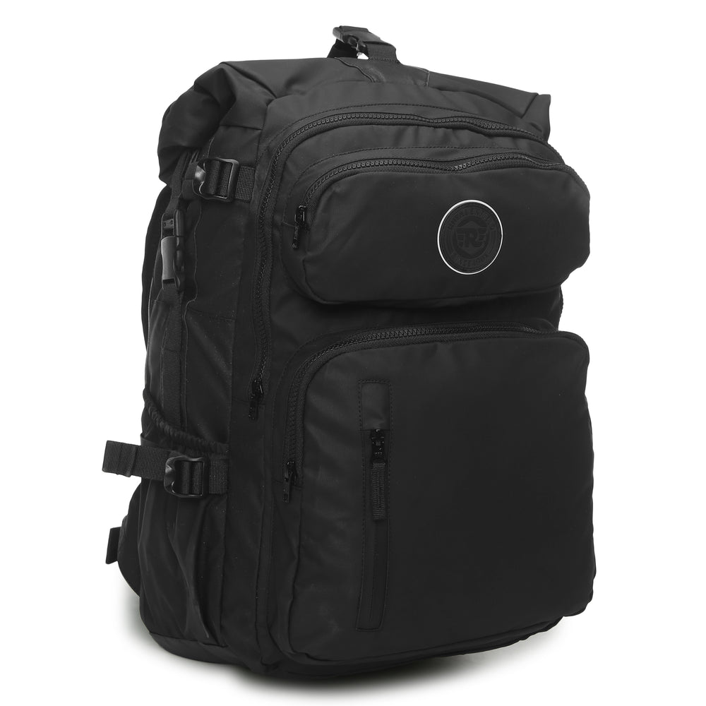 Backpack: Himalayan Roll Top Backpack (Black)