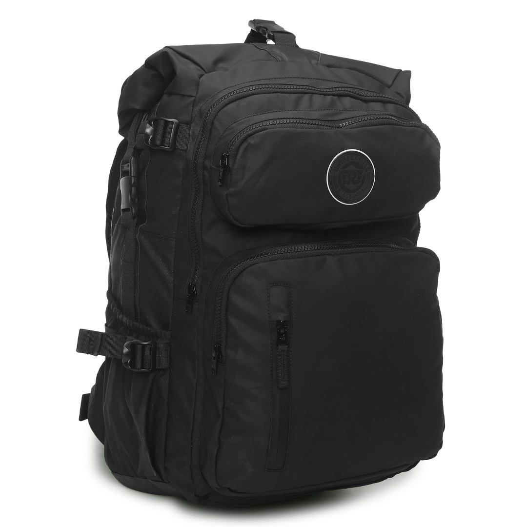 Backpack: Himalayan Roll Top Backpack (Black)