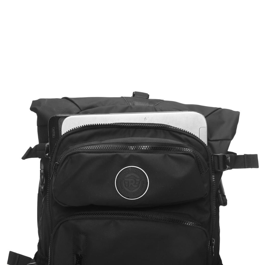Backpack: Himalayan Roll Top Backpack (Black)