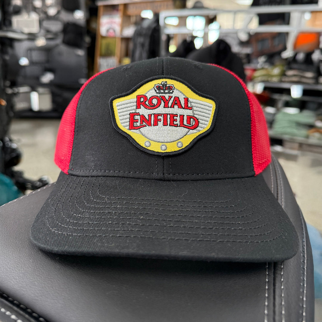Hat: Royal Enfield The Townsend (Red & Black)