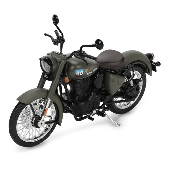 Model: 1:12 Scale Royal Enfield JA1 Motorcycle