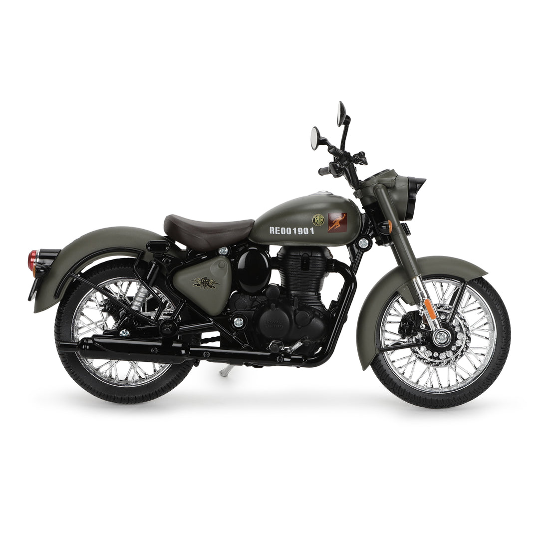 Model: 1:12 Scale Royal Enfield JA1 Motorcycle