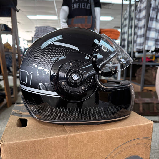 Helmets: Royal Enfield NEO MLG 1901 Full Face NH44 Helmet (Black)