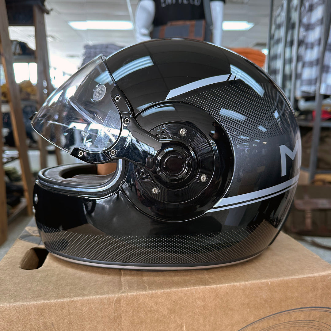 Helmets: Royal Enfield NEO MLG 1901 Full Face NH44 Helmet (Black)