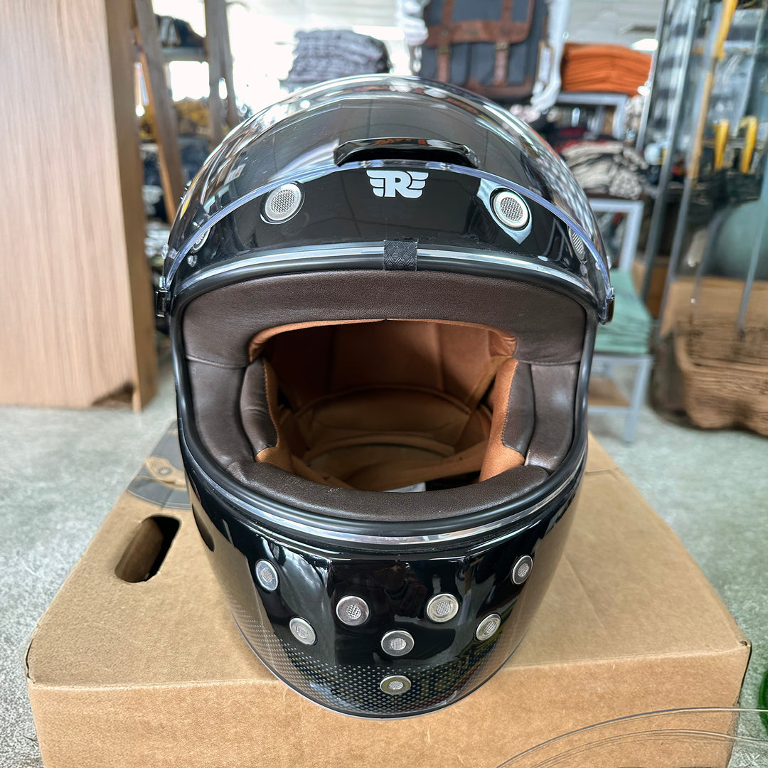 Helmets: Royal Enfield NEO MLG 1901 Full Face NH44 Helmet (Black)