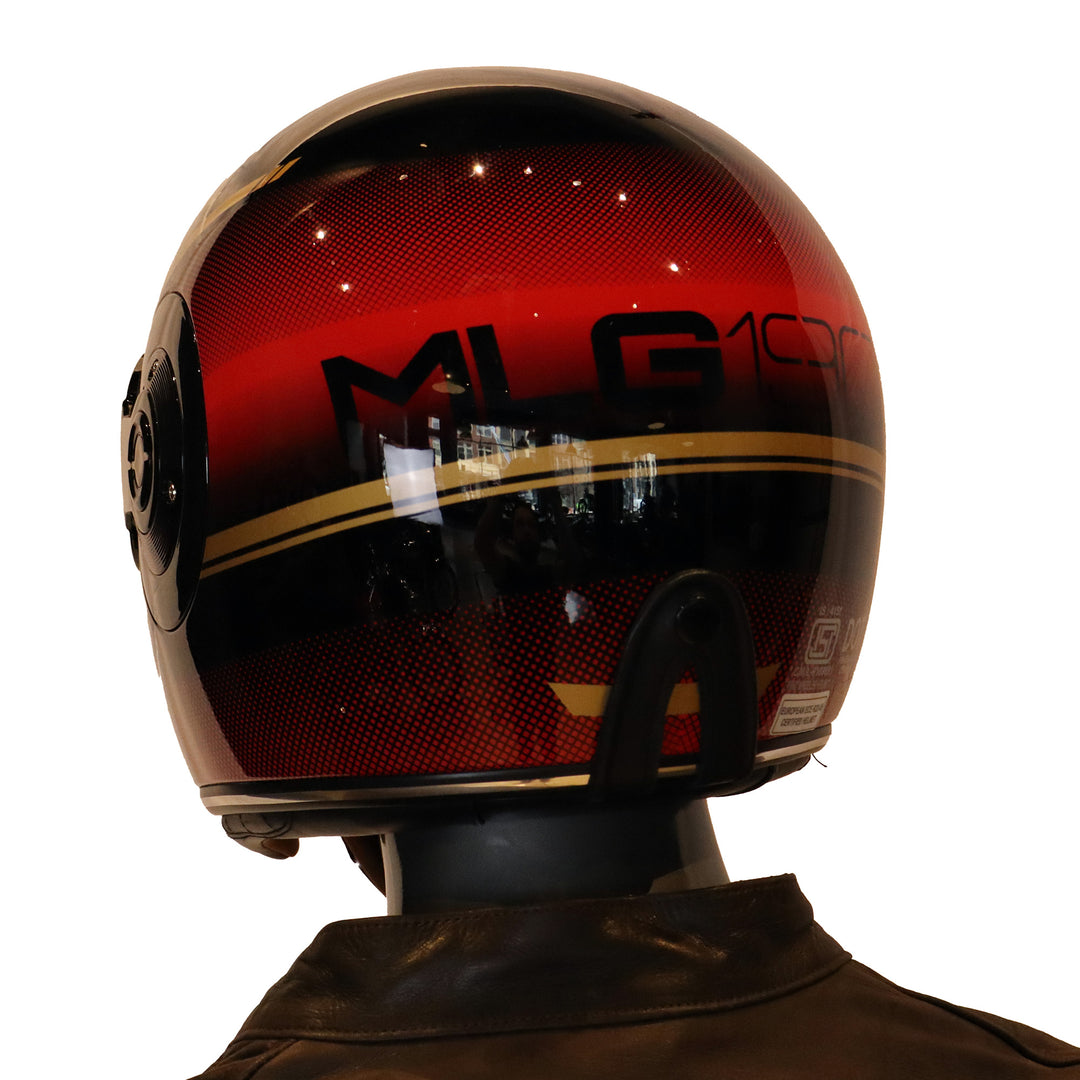 Helmets: Royal Enfield NEO MLG 1901 Full Face NH44 Helmet (Red)