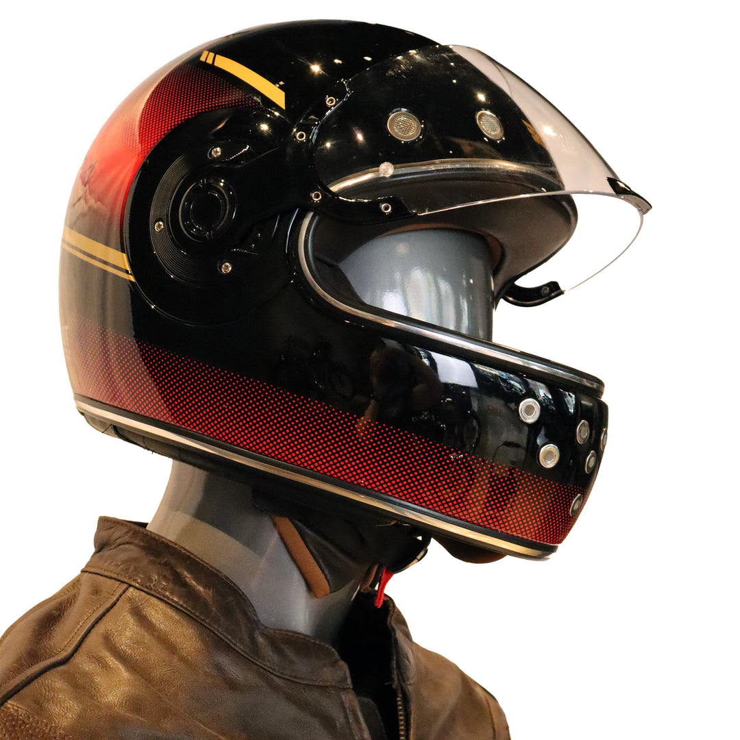 Helmets: Royal Enfield NEO MLG 1901 Full Face NH44 Helmet (Red)
