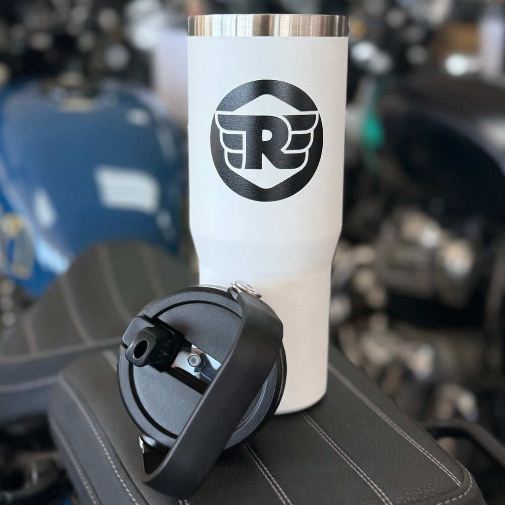 Royal Enfield 30 Ounce Tumbler (white)