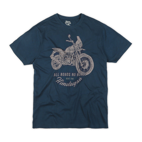 T-Shirt: All Roads No Roads (navy)