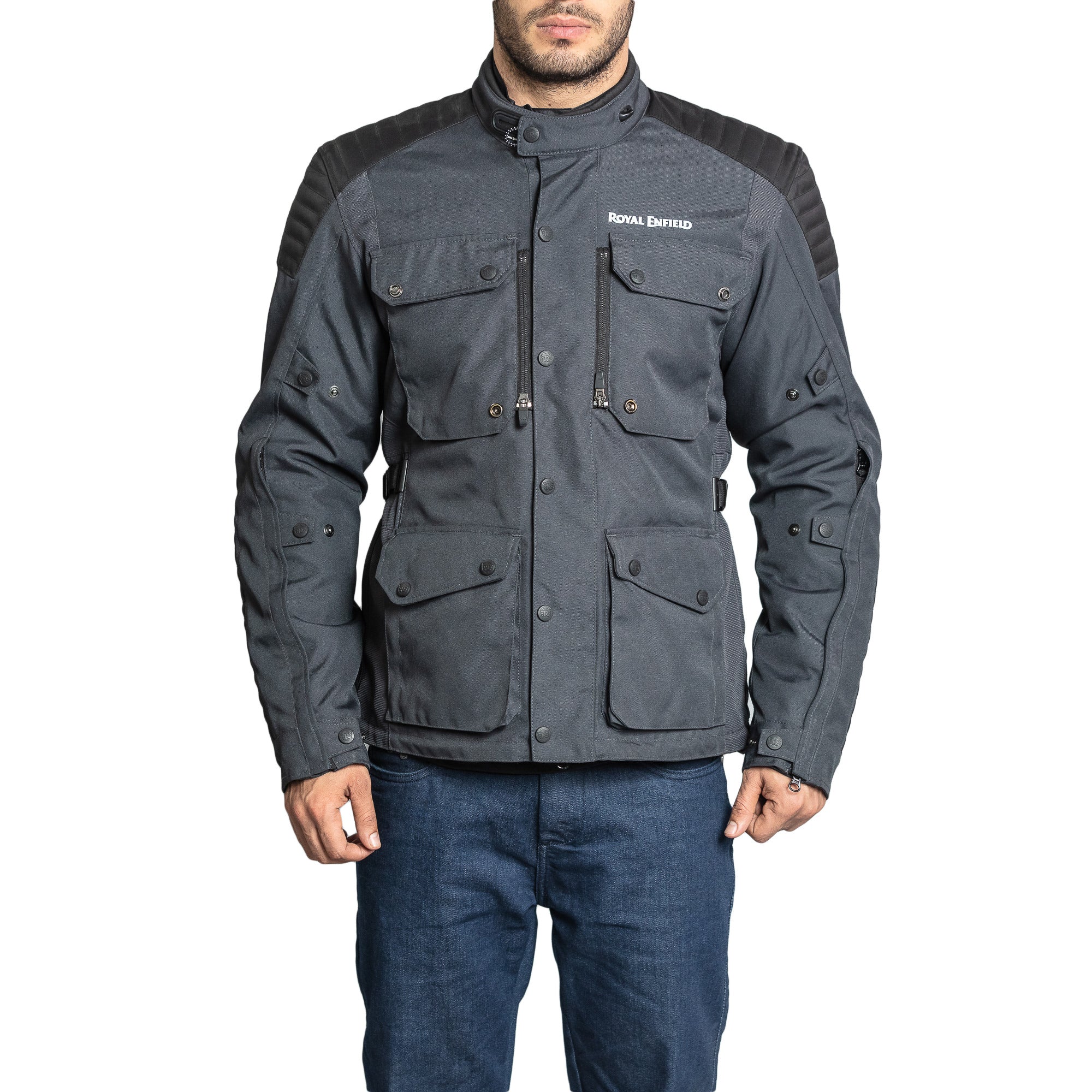 Khardungla V2 Riding Jacket in Gray – RoyalEnfieldGear.com